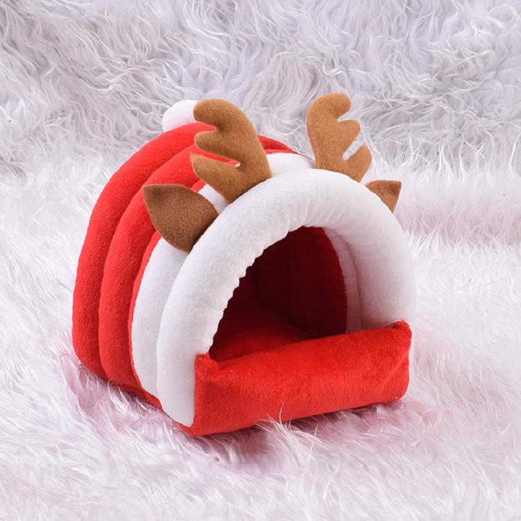 Small Animal Warm House Cozy Cave Hamster Guinea Pig Bed House Cage Accessories