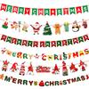 Christmas Decorations: Window Paper Banner for Mall, Bar, School, and Kindergarten Atmosphere
