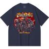 230 Gsm 100% Cotton Heavy Metal T-Shirt  Rock Band Popular Music Print Unisex Heavy Cotton T Shirt