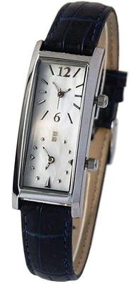GRANDEUR Dual Time Watch Limited Crocodile Embossed Cowhide Belt GSX048W12 Belt Navy [GRANDEUR] Women's / Color