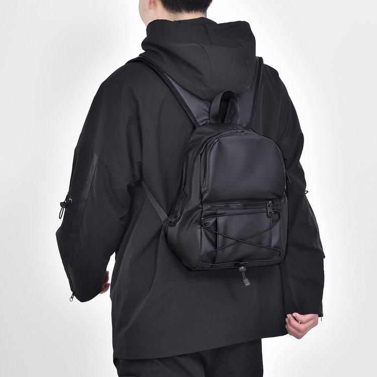 

Multi-pocket lightweight casual men s small backpack travel waterproof carry-on small backpack fashion sports men s small bag чорний