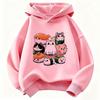 Funny Sushi Cat Food Design Printed Hoodie Kids Cat Children's Sweatshirt Hoody for Boys Girls Spring Y2k Casual Hoodies