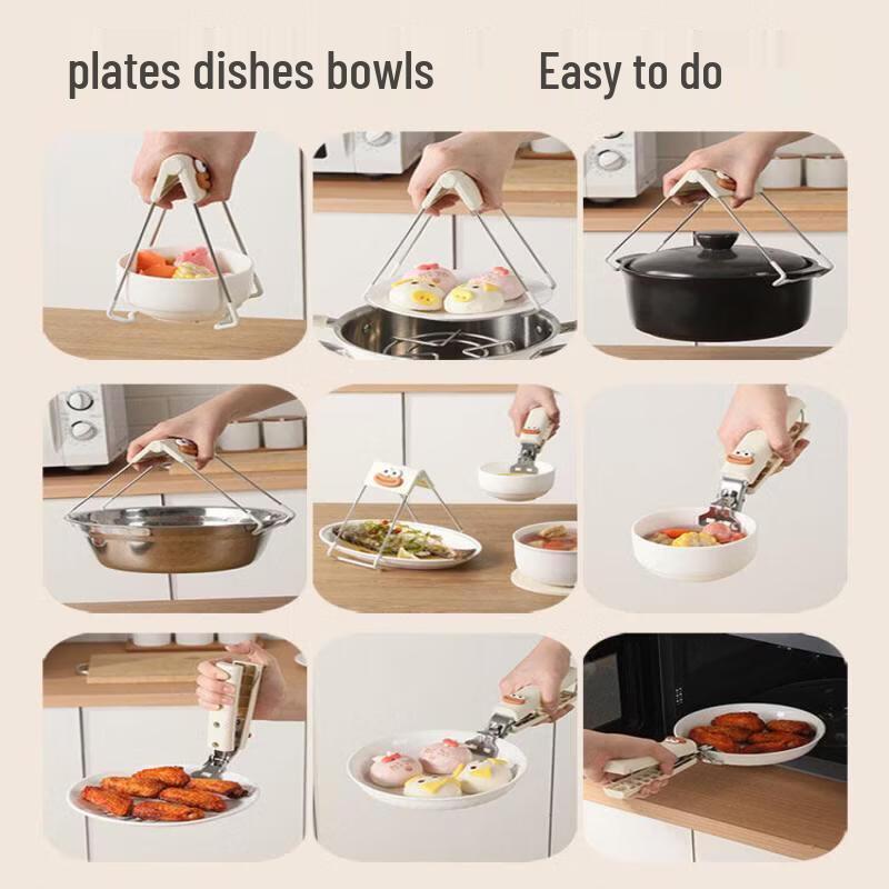 Silicone Anti-Scald Bowl and Plate Gripper