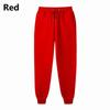 Men's Streetwear Sweatpants Sports Tracksuit Slacks Casual Joggers Sportswear Drawstring Black