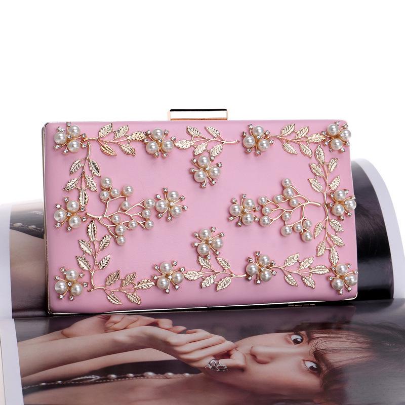 

Light Luxury Flower Dinner Bag Elegant Ladies Clutch Bag Ball Fashion Versatile Wedding Exquisite Dress Messenger Bag