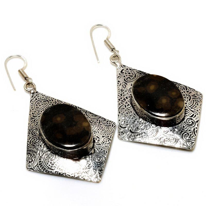 

Ювелирные серьги Curpitboulder Opal 925 с серебряным покрытием 2,46 дюйма
