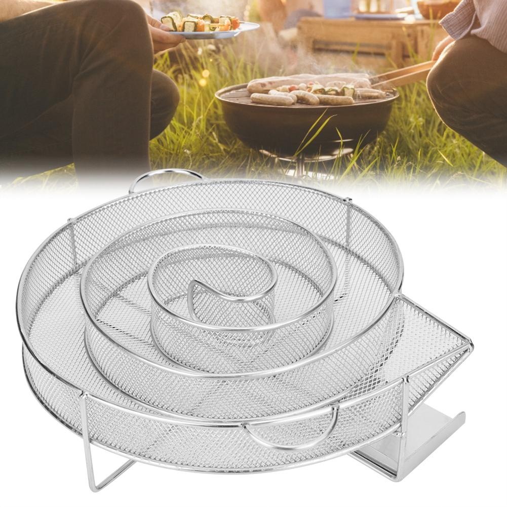 Générateur de fumée froide rond en acier inoxydable pour viande de saumon BBQ