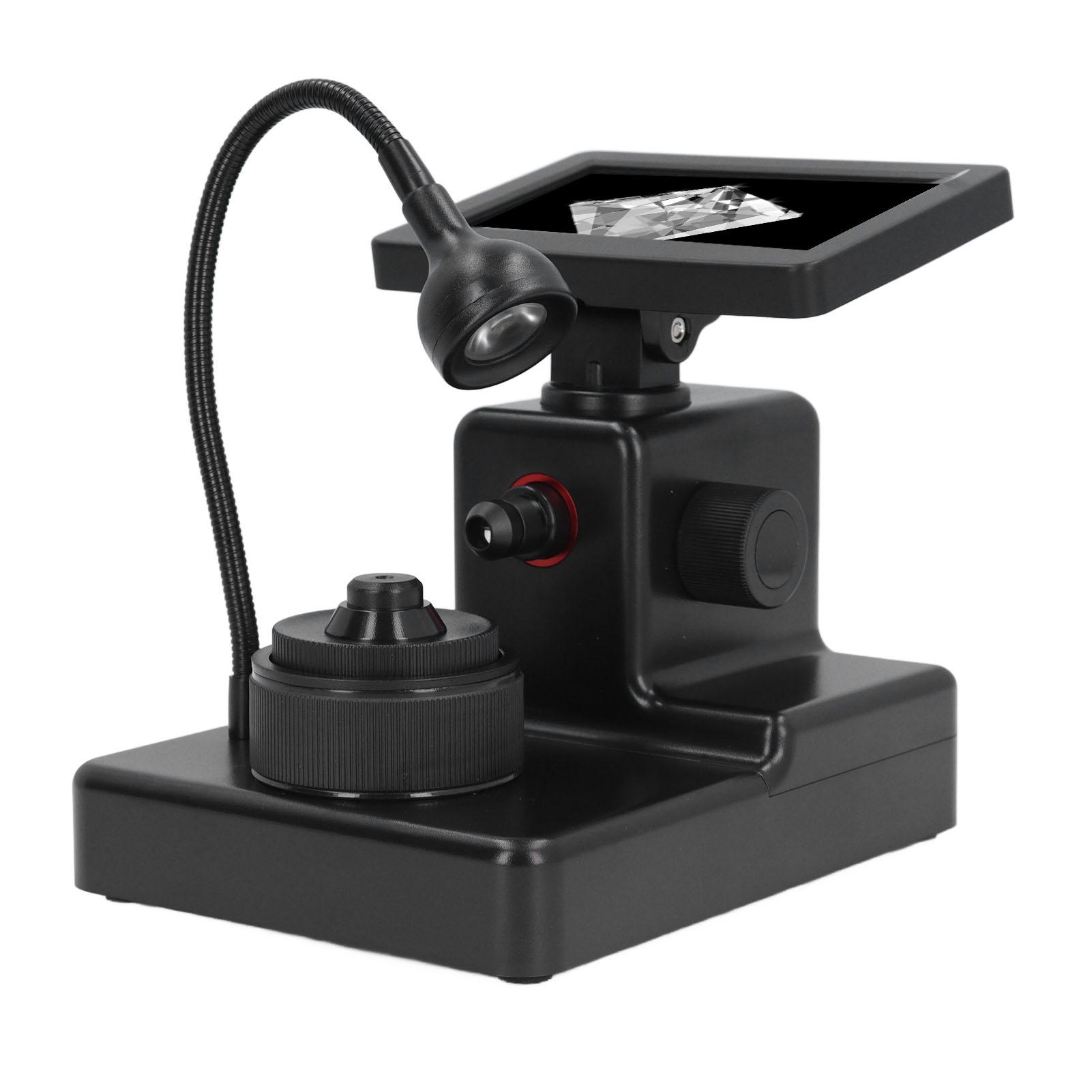 

Diamond Waist Code Microscope 1000X Magnification 4.3 Inch LCD Screen Digital Microscope for Jewelry Inspection