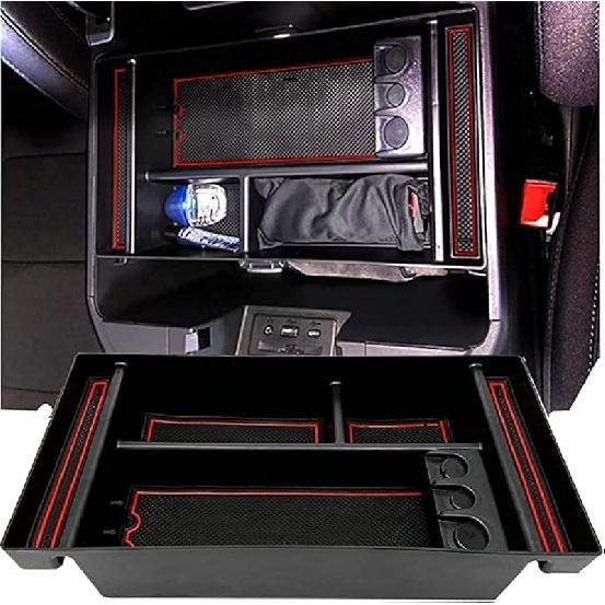 JOJOMARK Center Console Organizer Tray Fits For - GMC Sierra/Chevy Silverado 1500 Accessories, - Silverado/Sierra 2500 HD/3500 HD