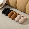 Women Fashion Slippers Winter Indoor Warmth Soft Thick Sole Breathable Exquisite Bedroom Outdoor Anti Slip Couple Home Shoes