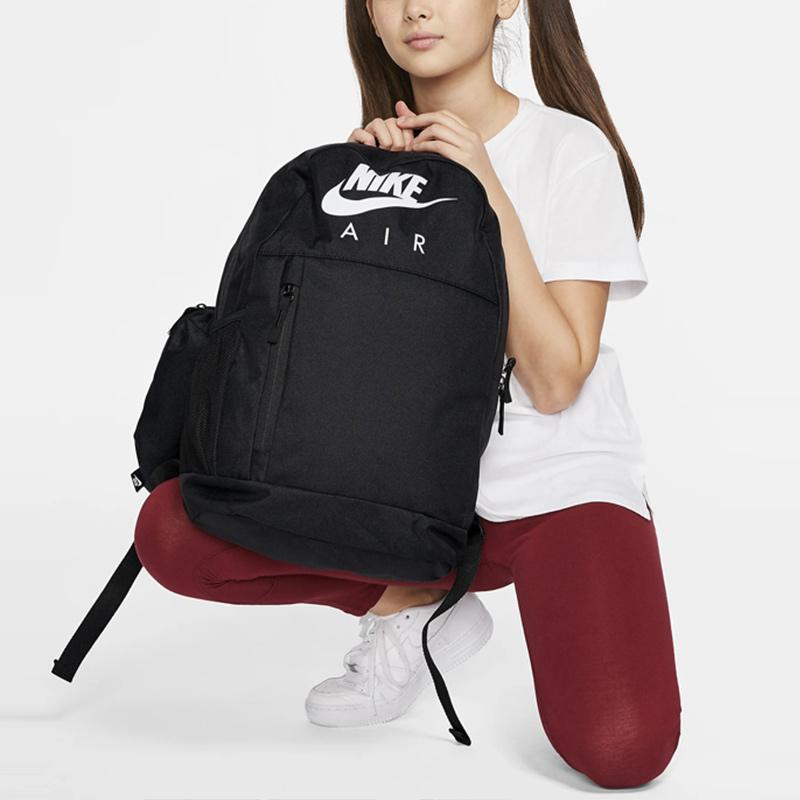 Nike Polyester Backpack Regular Unisex Black Casual