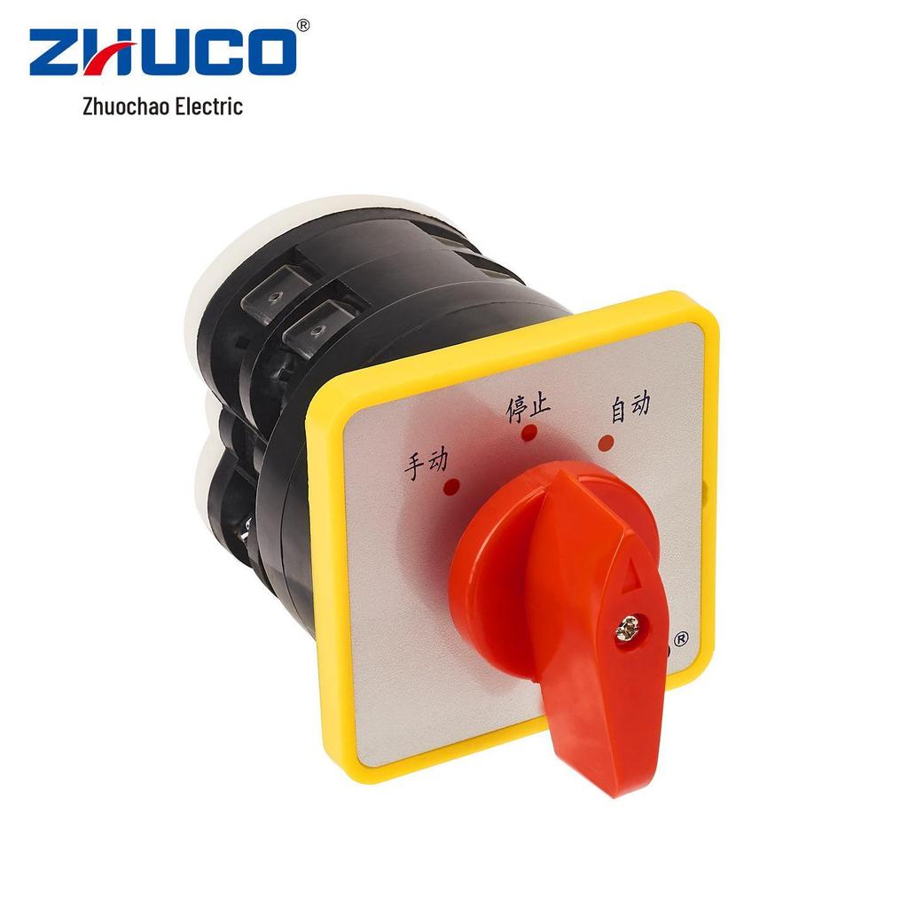 Zhuochao LW5D-16/D0414.2 Universal 3-Speed 2-Position Manual-Auto Changeover Switch
