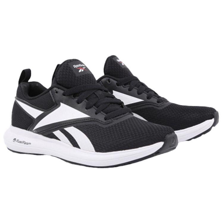 Reebok Energylux Driftium 2 Comfortable Simple Mesh Fabric Cushioning Breathable Low-Top Casual Running Shoes Women sneaker Black White FX1165