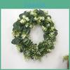 Lavender Flower Circus Eucalyptus Wreath For Wedding Entrance And Garden Decor