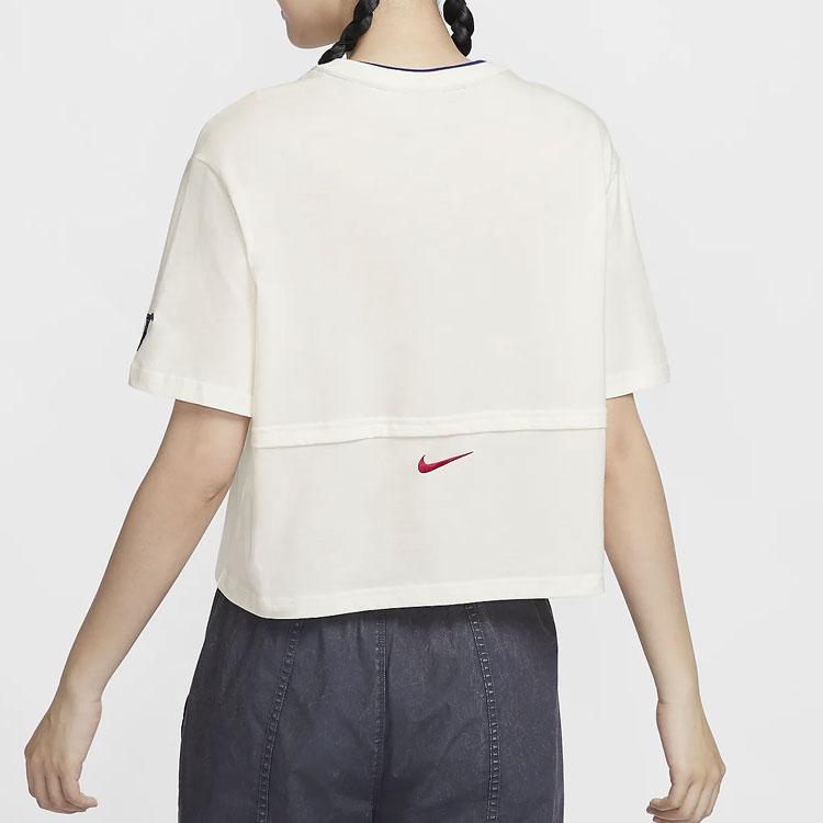Nike Sportswear T Shirt Women's Sail White HF6291-133
