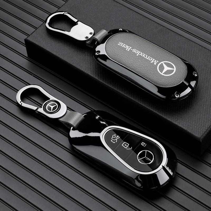 TGM3 For Mercedes-Benz AMG C-Class S-Class GLC EQE EQS W223 X254 V297 V295 W206 S206 X206 Car Zinc Alloy Key Case Bag Metal Key Shell