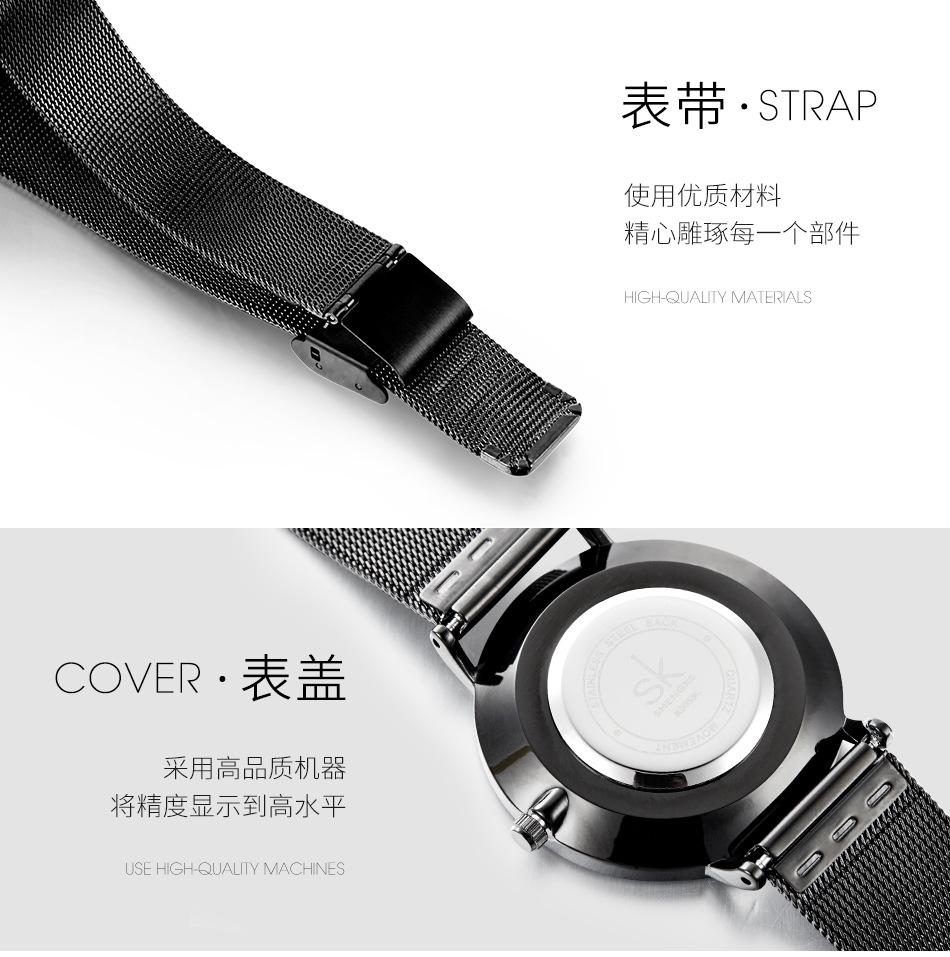 Ladies Watch Women'S Fashion Minimalist Waterproof Watch Milan Band Watch Quartz Watch K0059