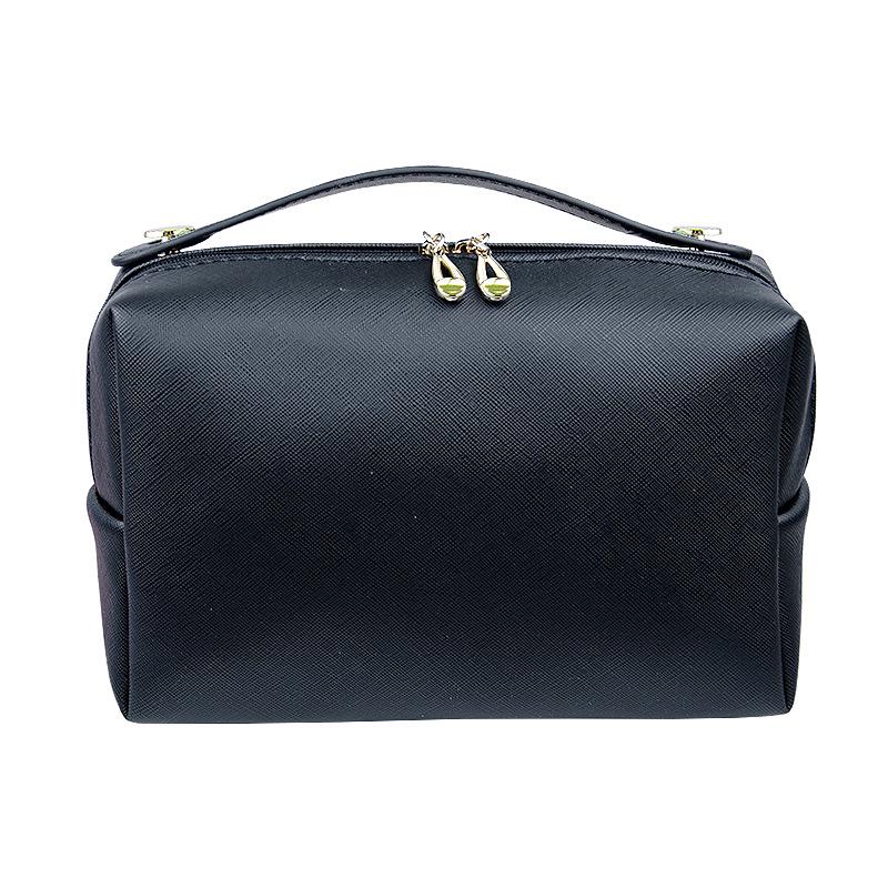 

In Stock: 2025 High-End Waterproof PU Makeup Bag – Large-Capacity Handbag & Cosmetic Case
