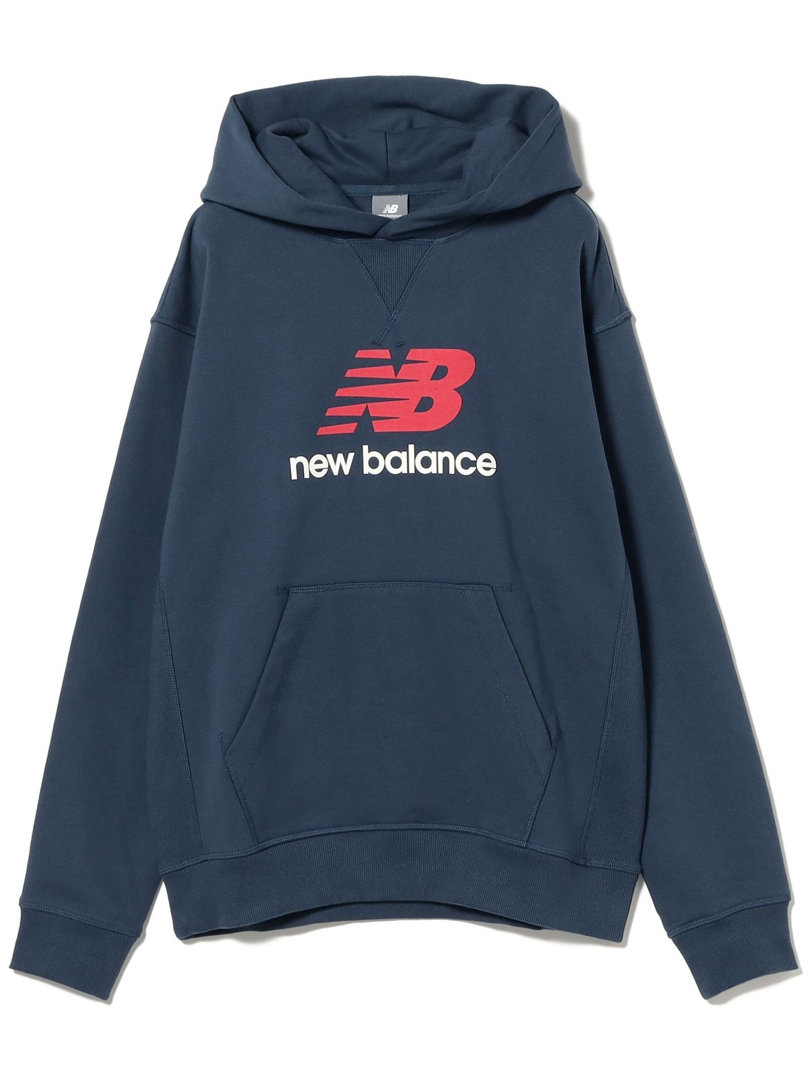 

B:MING LIFE STORE by BEAMS Sweatshirt [EXCLUSIVE] New Balance Logo Hoodie Men s Navy M_92130445424