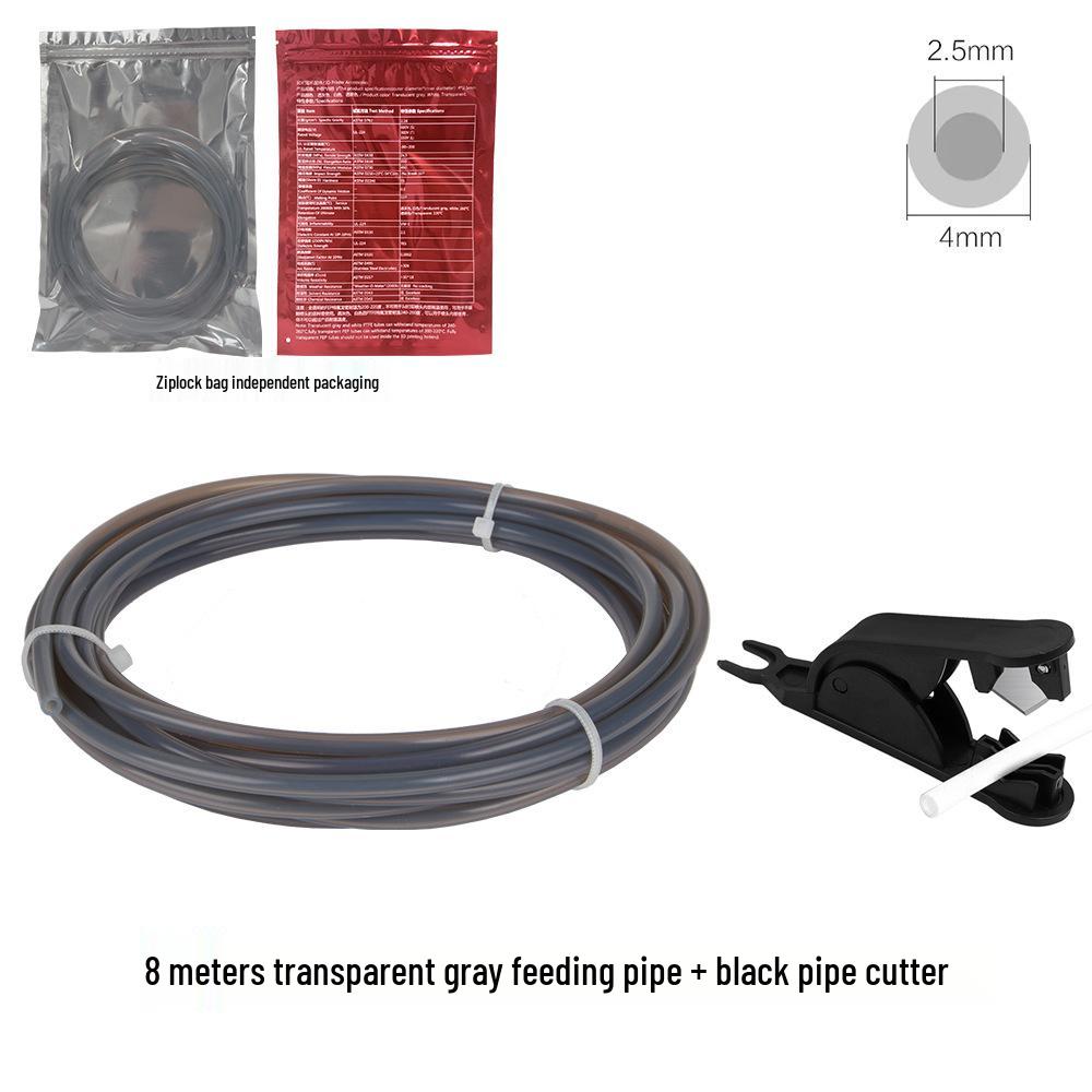 Tofu Bamboo Filament Tube for 3D Printer, PTFE Guide Tube, 2.5*4mm, P1P AMS A1 Mini