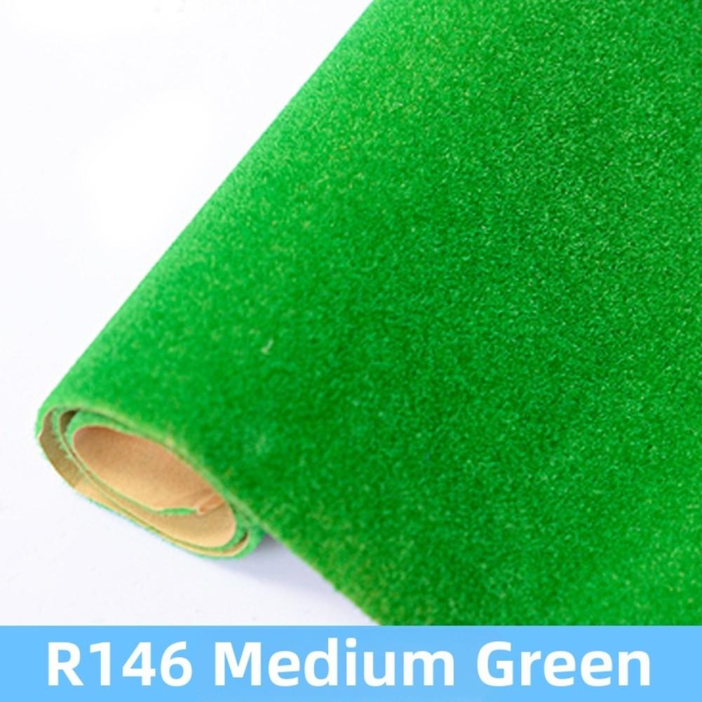 Model Turf Roll Grass Landscape Mat Short Pile Nylon Construction