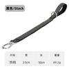 Reflective Heavy-Duty Dog Leash Training Non-Stretch Short Lead Double-Layer Reinforced 50cm X 2.5cm