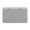 TORY BURCH Tory Burch Fleming Leather Shoulder Bag, Crossbody Bag, Wallet Womens Bay Gray