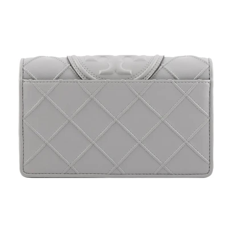 TORY BURCH Tory Burch Fleming Leather Shoulder Bag, Crossbody Bag, Wallet Womens Bay Gray