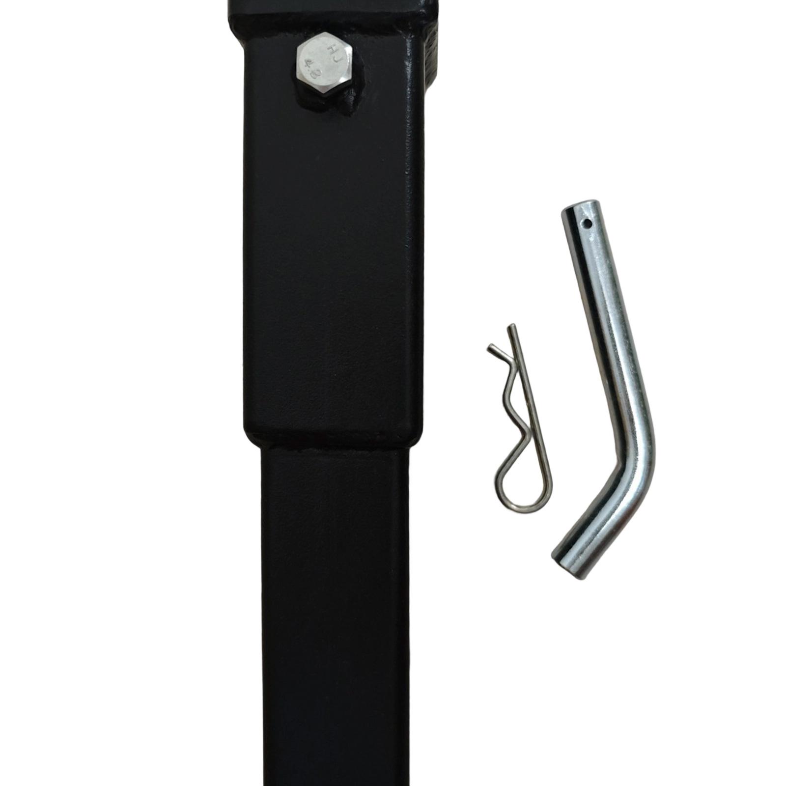 

Adjustable Trailer Hitch Extender for 2 Inch Receiver Offers 7 Inch Extension for Offroads Adventures Enhanced Stability 1