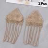 Sexy Nipple Self Adhesive  Nipple Chains Stickers Tassels Breathable Comfortable Bras Accessories