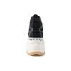 Kappa Fabric Synthetic Leather Retro Sports Comfortable Wear-Resistant High-Top Lifestyle Casual Shoes Women Sneakers Black K0D65VS27-990