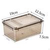 Clear Reptile Habitat Box for Hedgehogs and Silkworms