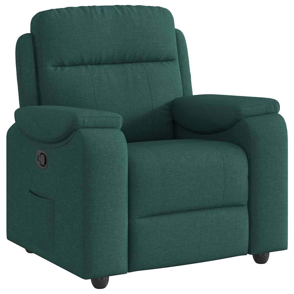 In Dark Green Fabric