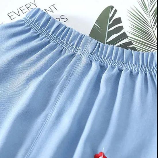 Girls' Pants Summer Baby Mosquito Pants Small and Medium Children's Clothing Leggings Children's Bloomers Trousers  Thin and Loose