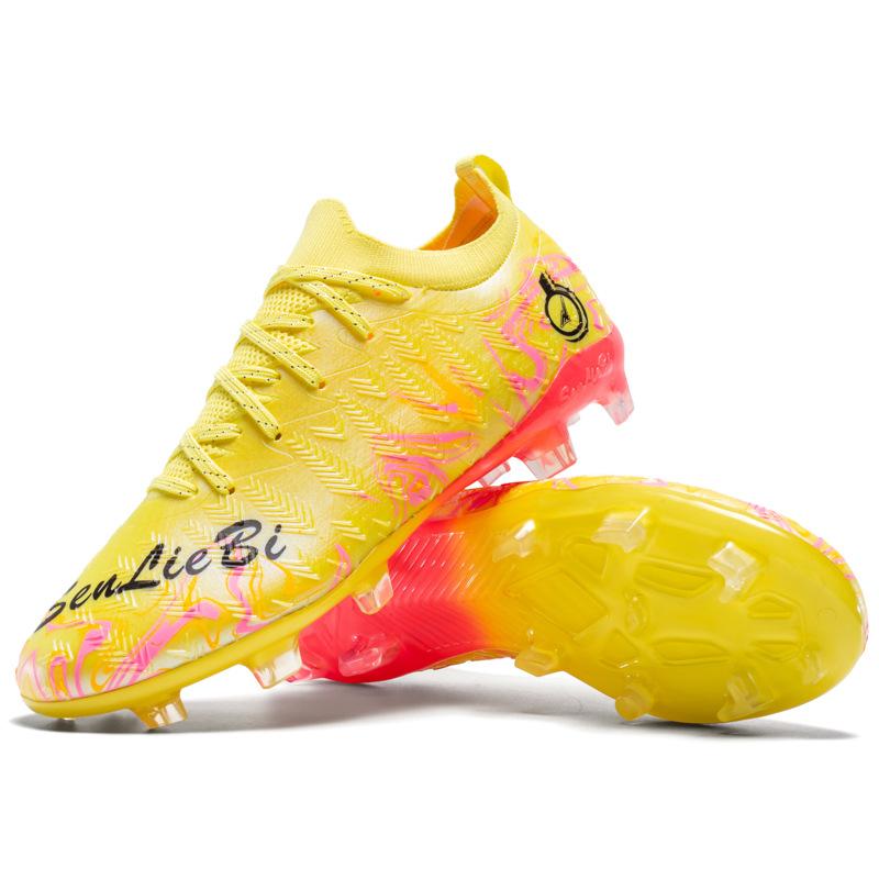New Broken Nail Adult Football Shoes Men'S And Women'S Professional Training Long Nail Football Shoes Low-Top Youth Sports Shoes