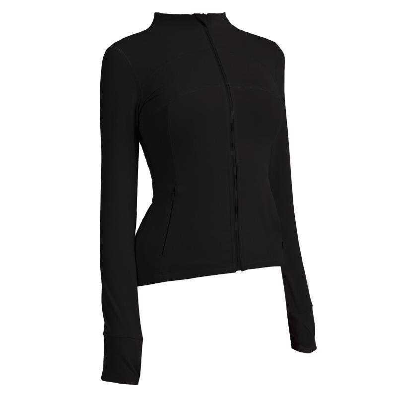Women's Spring and Autumn Slim Sports Long Sleeve Casual Yoga Top