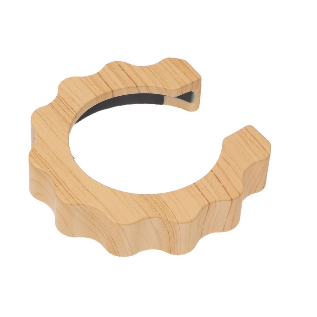 58MM Grouphead Cover Fit for E61 Series Coffee Machine Brewing Head Anti Scalding Ring Beech Wood Color