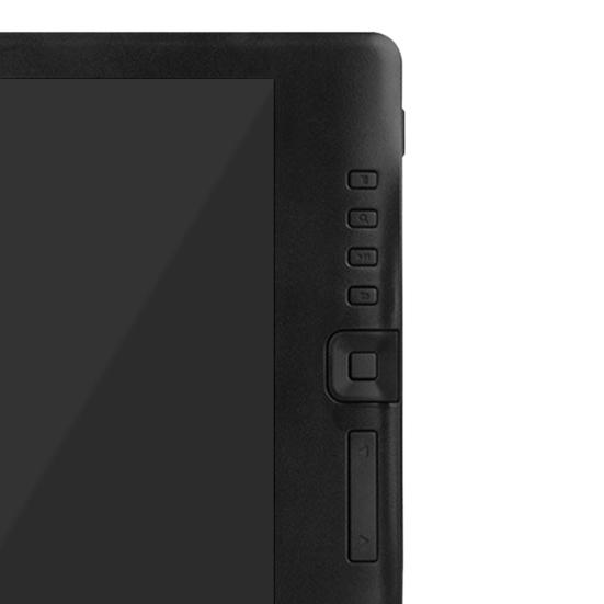 1 conjunto de leitor de e-book, tela de 7 polegadas, luz de fundo integrada, reprodução de vídeo musical, proteção anti-flash para os olhos, livro eletrônico, suprimentos para casa