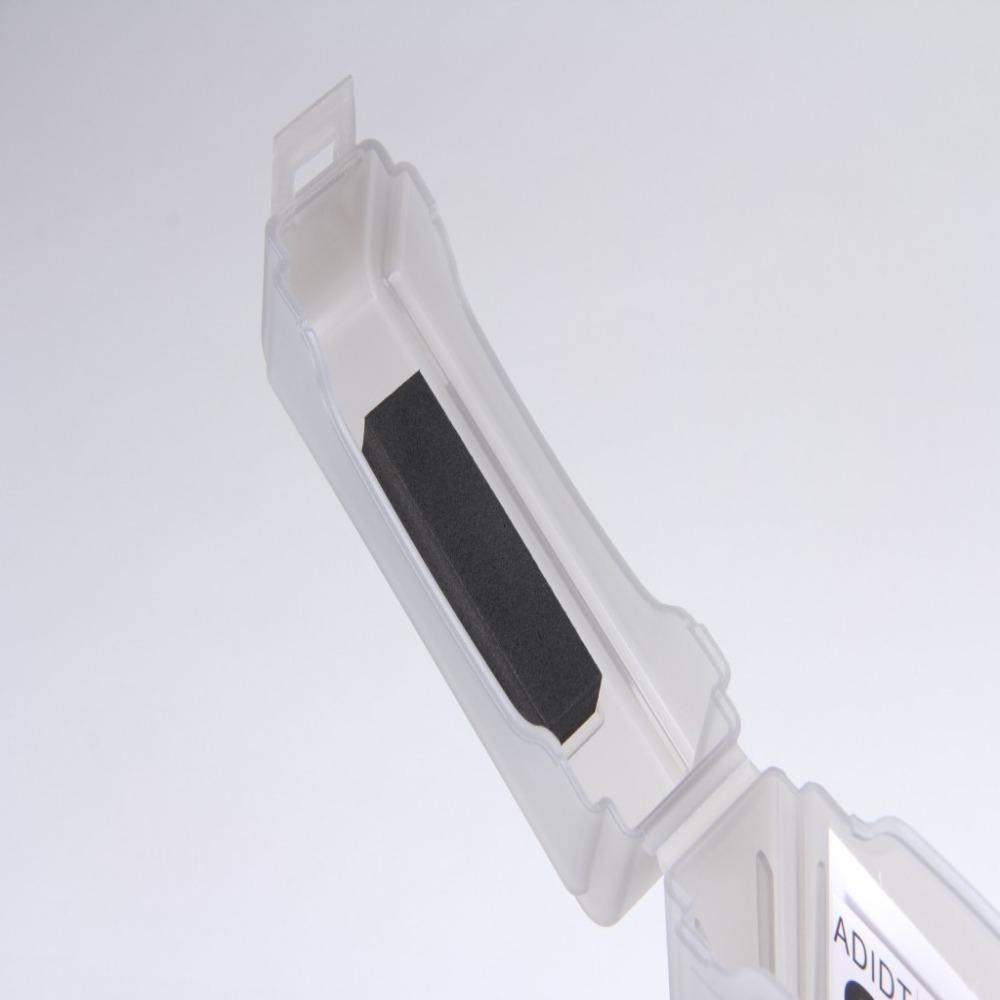 2PCS Transparent Design Hard Drive Storage Case 3.5 Inch Size External HDD Case Travel Use