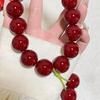 Yoga Prayer Beads Mala Bracelet Cherry Bodhi  Bracelet Handheld Mala Beads  Prayer Use