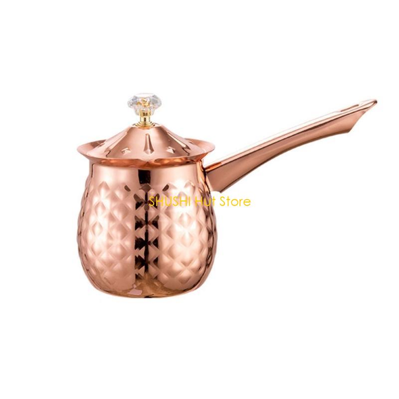 Versatile Stainless Steel Non Slip Small Pots Milk Jugs Milk Frothing Cups D57B