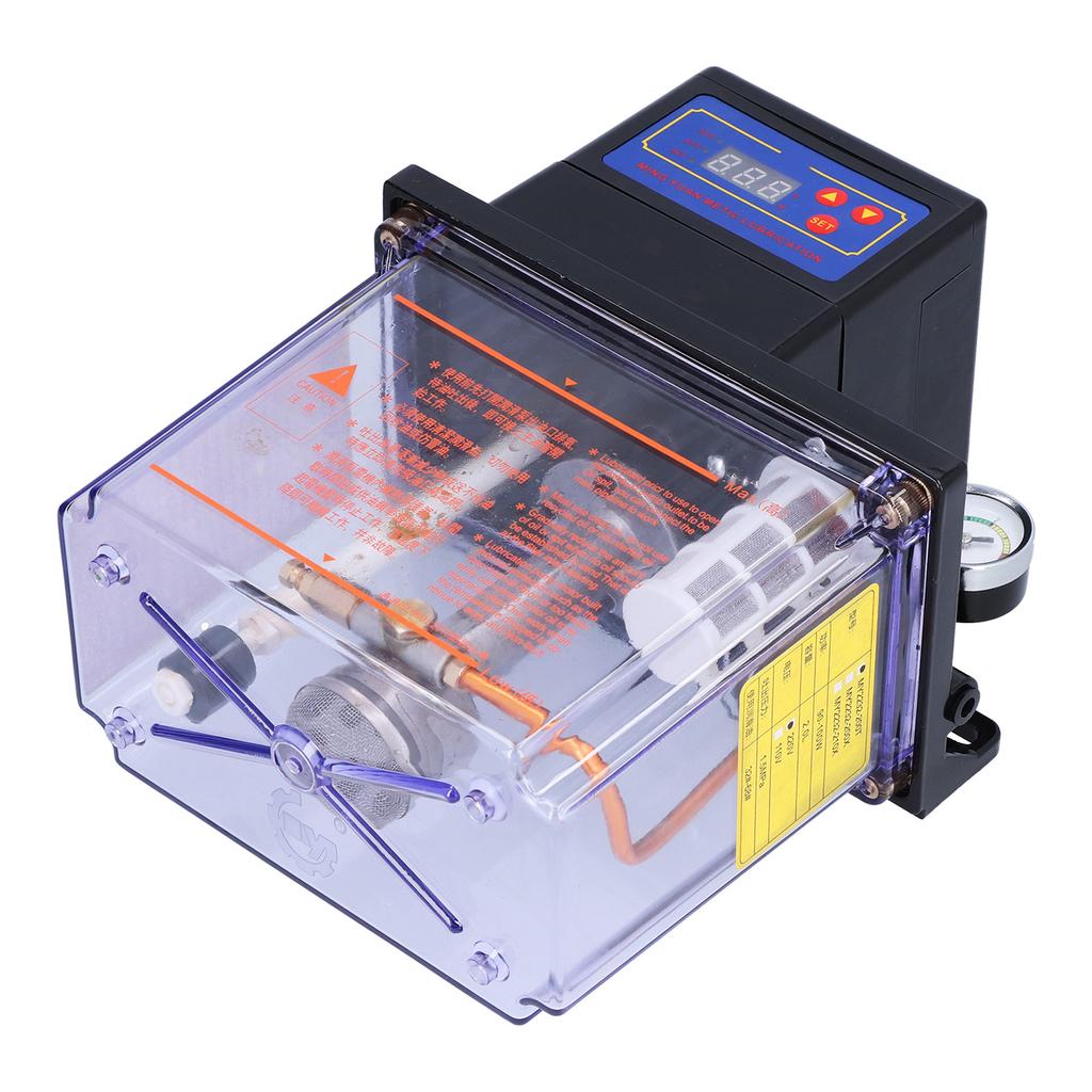 Auto Lubrication Pump Electric Digital Display Lubricating Oiler AC 220V MY2232H‑200T