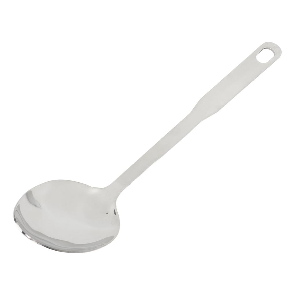 Serving Spoon Cooking Spoon Stainless Steel Hanging Hole Dishwasher Safe Easy Clean Durable Kitchen