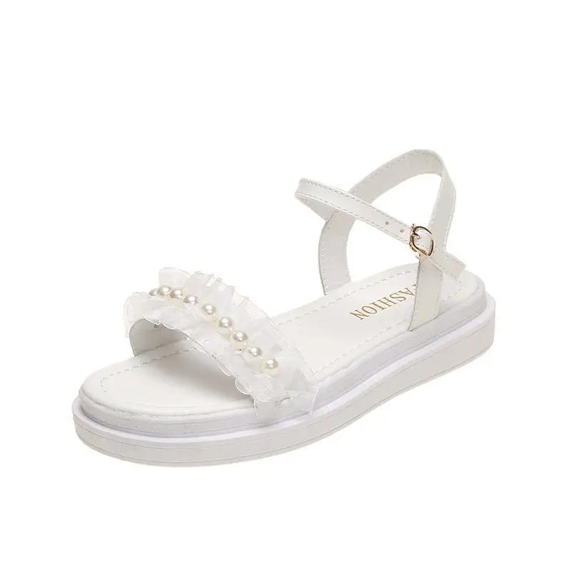 Fashion Platform Pearl 2025 Luxury Sandals for Women Summer Offers New Breathable Fashion Woman Shoes The Best Footwear on Offer Sales