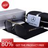 Adesivo de Carro Mercedes Benz Classe A B C E V R S ML SL GLA GLB GLC GLK GLS SLK Vito Óculos de Sol Polarizados Anti Reflexo para Homens e Mulheres