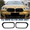 ABS Paar Frontstoßstangengrill Grillrahmen für BMW X2 F39 Autozubehör Carstyling