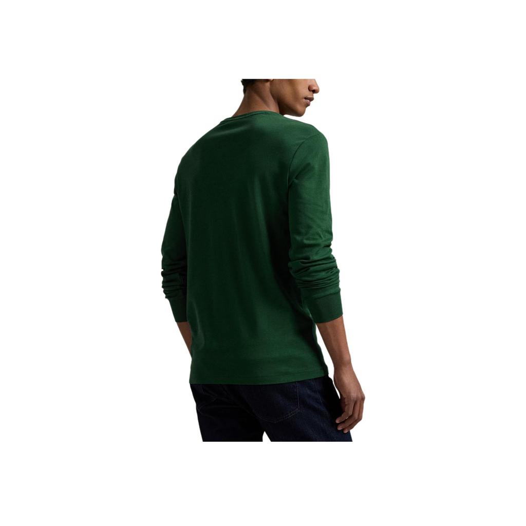 Polo Ralph Lauren Classic Fit Loose Soft Cotton Crew Neck Long Sleeve T-Shirt Men tops 710767629-045