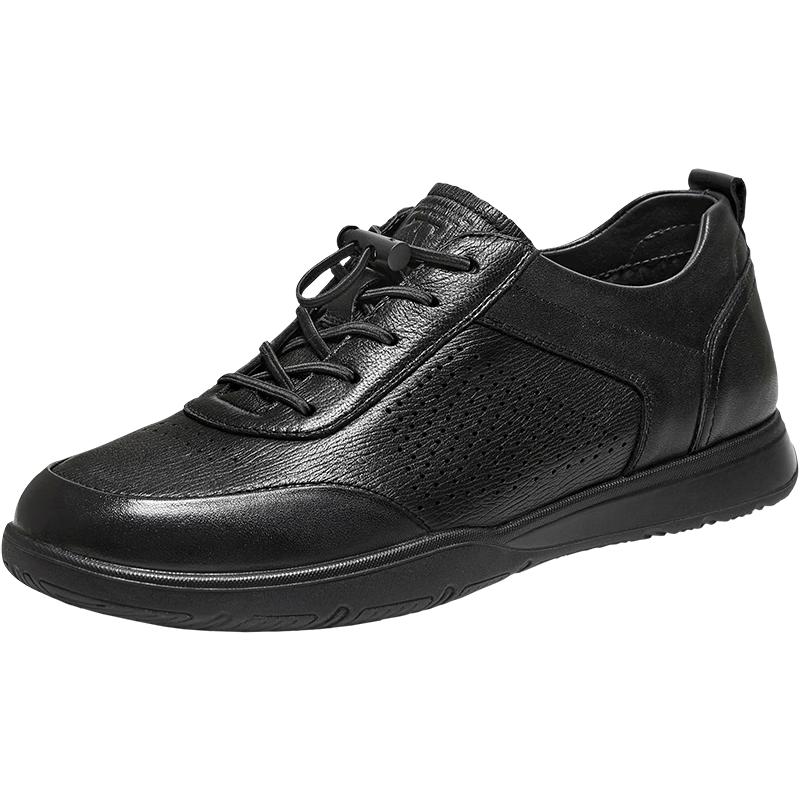 TATA Men s Summer Casual Lace-up Leather Shoes 44