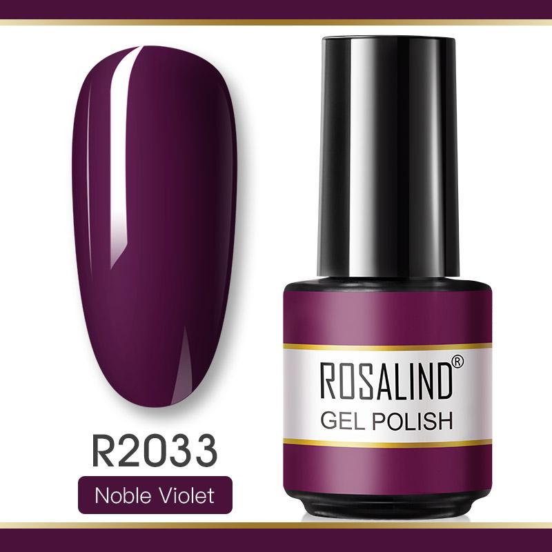 ROSALIND Gel Nail Polish 100 Colors Nail Gel For Design Nails Art 7ml Soak Off Crackle/Neon Luminous Semi Permanent Gel Polish