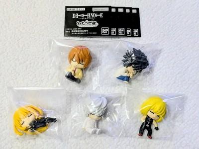 DEATH NOTE Sleeping Squad Complete Set 5 Capsule Toy Gashapon Japan